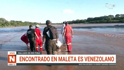 Encontrado en maleta es identificado