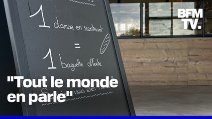 ROBIN DE BFM - Une baguette gratuite contre un pas de danse