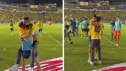 Miguel Layún celebra con el América el pase a la Gran Final del Clausura 2025 contra Toluca