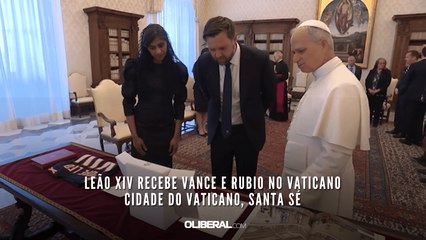 Leão XIV recebe Vance e Rubio no Vaticano Cidade do Vaticano, Santa Sé