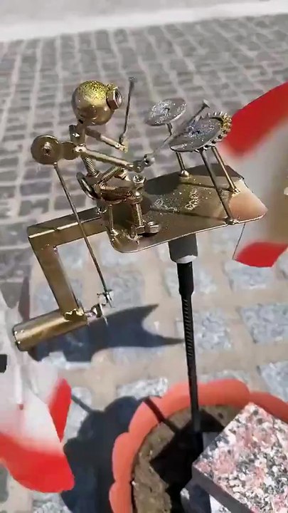 Rocker wind vane