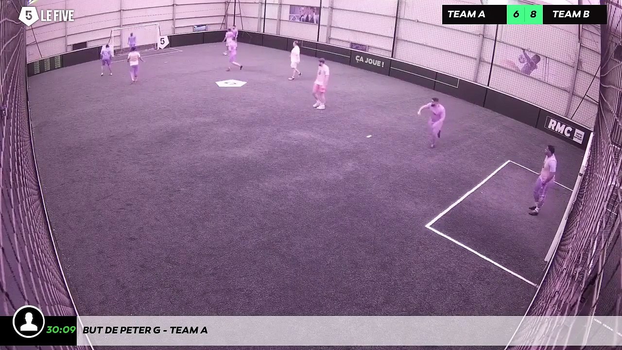 But de Peter G - Team A