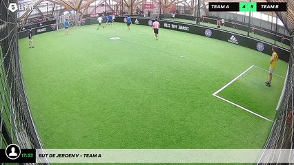 But de Jeroen V - Team A