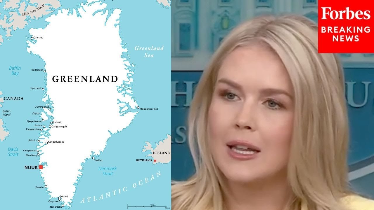 Karoline Leavitt Asked For Update On Greenland After Trump’s Proposed Acquisition Of The Country