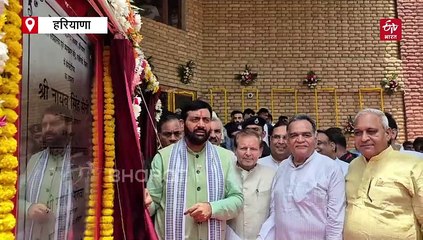 सीएम नायब सैनी पहुंचे राखीगढ़ी, ऐतिहासिक साइटों का किया अवलोकन, कई योजनाओं का किया उद्धाटन