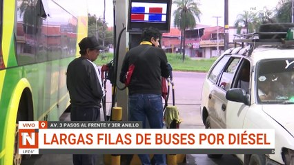 Volvieron las largas fila en los surtidores