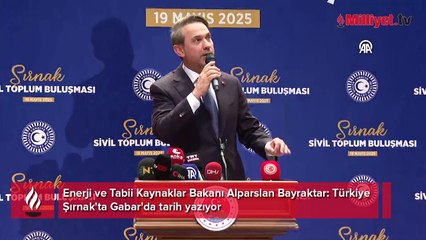 Bakan Bayraktar'dan Şırnak açıklaması: Sadece Türkiye değil dünya petrol piyasaları için önemli bir yer