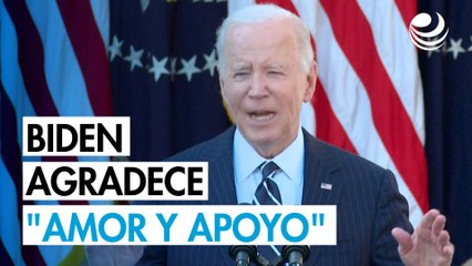 Joe Biden agradece "amor y apoyo" tras diagnóstico de cáncer