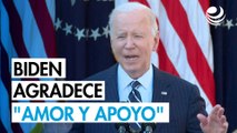 Joe Biden agradece 