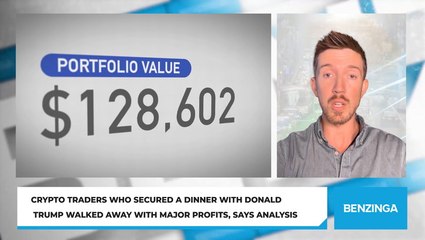 Crypto Traders Who Secured A Dinner With Donald Trump Walked Away With Major Profits, Says Analysis