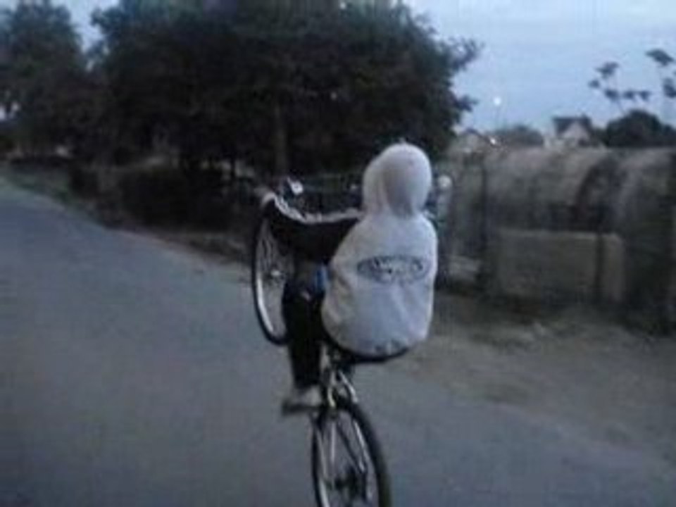 Gavin en roue