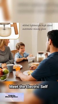 Electric Self Stirring Coffee Mug 400ml High-Speed Mixing Cup for Coffee, Milk & Protein Borosilicate Glass Review