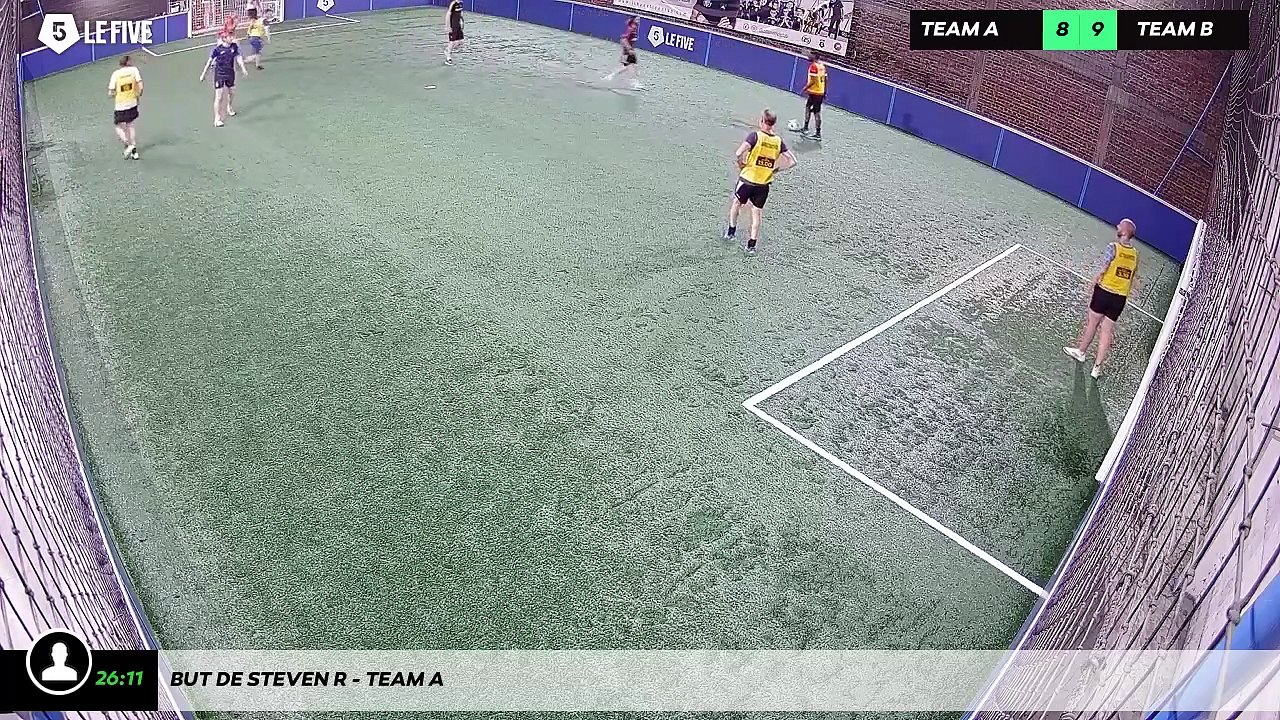 But de Steven R - Team A