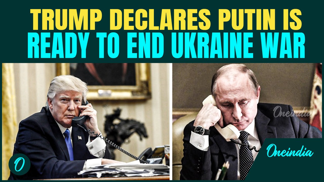 'Ukraine War Will End': Trump Declares Putin Agrees To Ceasefire, Asks Zelensky To Work With Russia