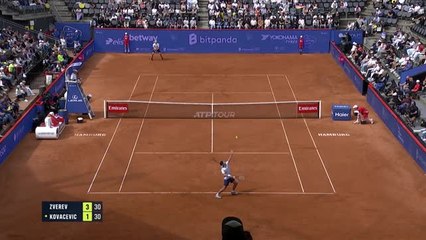 Hambourg - Zverev passe sans encombre au 2e tour