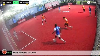 Faute de Paul W - Fc Larny