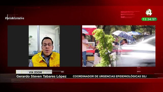 Gerardo Steven Tabares López menciona algunas recomendaciones para protegerse de un golpe de calor