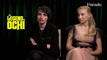 Finn Wolfhard & Helena Zengel on the Time She Rescued a Dog on the Set of 'The Legend of Ochi'