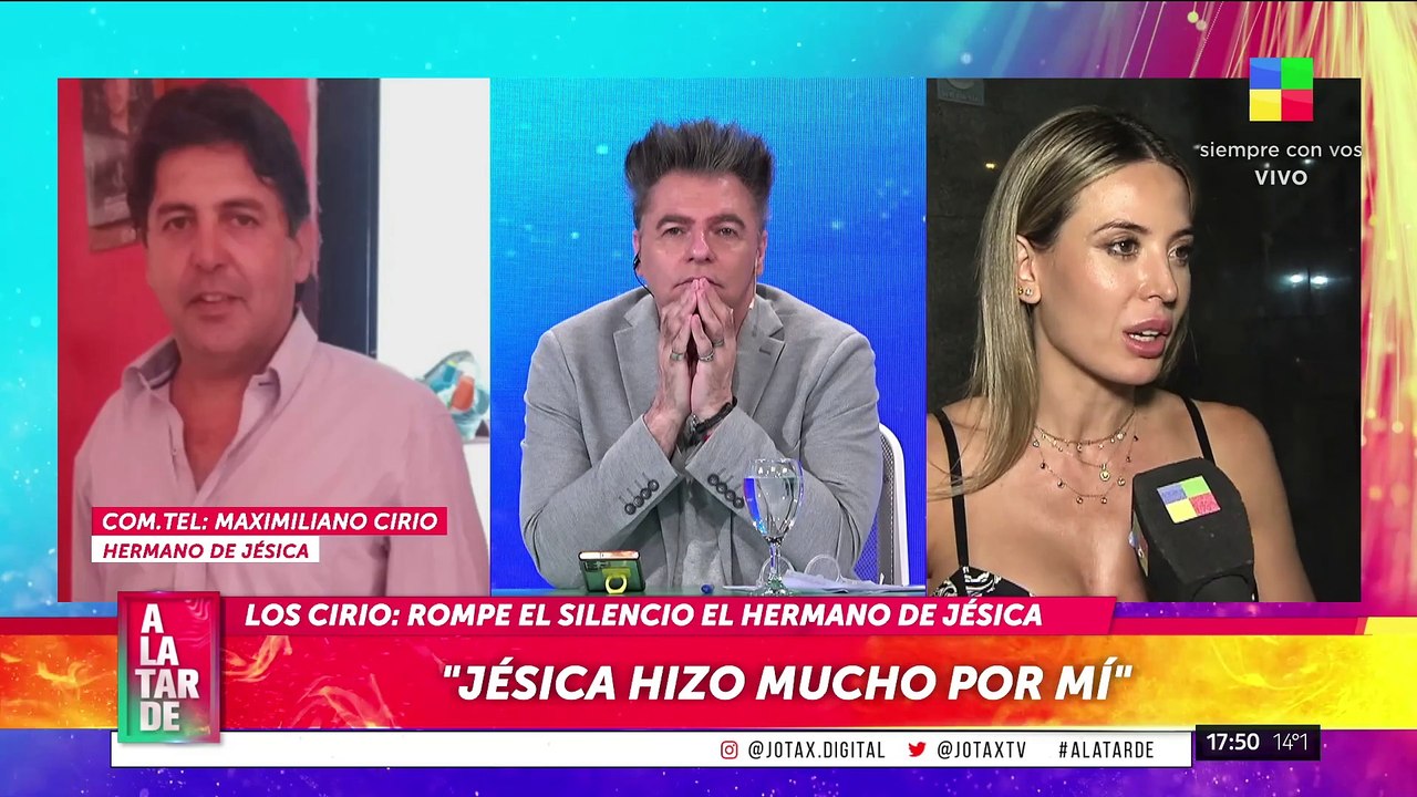 📢 MAXI CIRIO, HERMANO DE JÉSICA, ROMPE EL SILENCIO: "Ella hizo mucho por mí"