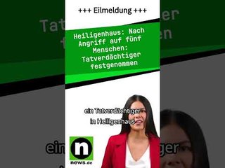 Nach Angriff auf fünf Menschen: Tatverdächtiger festgenommen