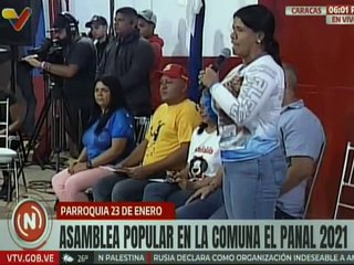 Caracas | Autoridades nacionales participan en asamblea popular con habitantes del 23 de Enero