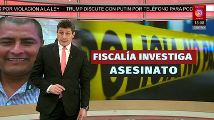 Autoridades investigan el asesinato del presidente municipal de Santiago Amoltepec