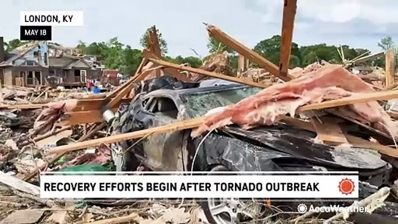 Kentucky community begins cleanup after tornado outbreak