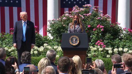 USA - President Trump and the First Lady Participate in a Bill Signing (19.05.25)