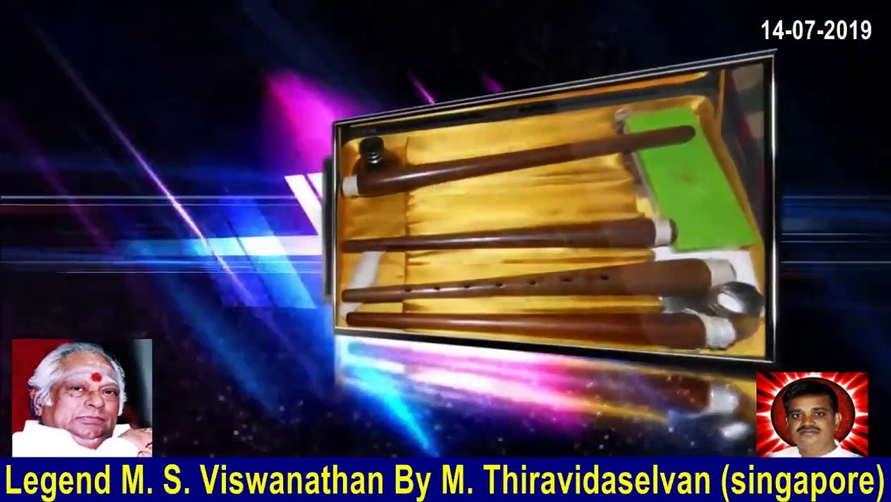 Legend M. S. Viswanathan By M. Thiravidaselvan (singapore) Vol 51