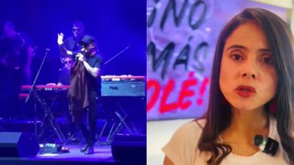 "Estás cancelado, Calamaro": la respuesta de la senadora que prohibió las corridas de toros al artista