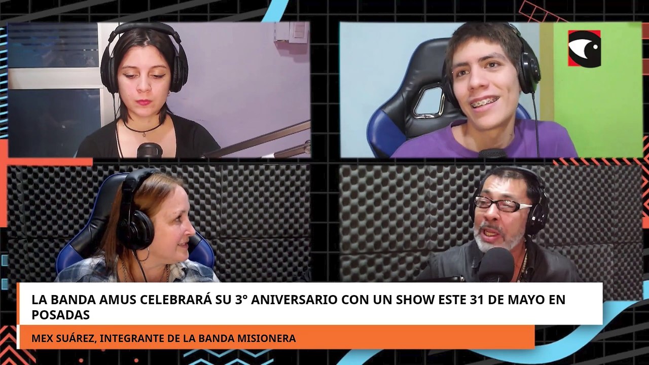 La banda Amus celebrará su 3° aniversario con u...