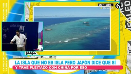 La isla que no es una isla y Japón dice que sí
