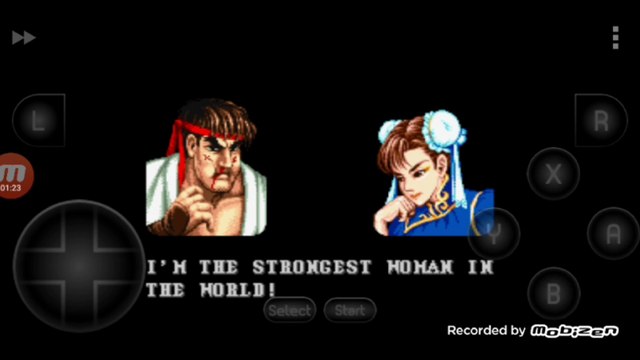 Street Fighter II Turbo: Hyper Fighting Ryu vs Chun-li Ryu é derrotado por Chun-li