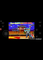Fatal Fury 2 Big Bear vs Terry Bogard fala de vitória do Big Bear  em português