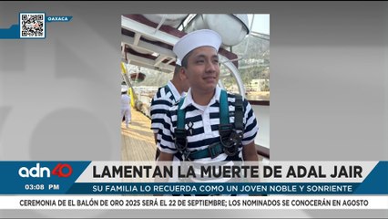 Así despiden a América Yamilet, cadete que perdió la vida en el buque Cuauhtémoc