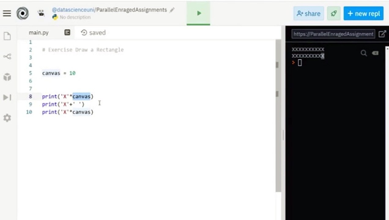 Lecture 59: Draw any shape in Python Coding