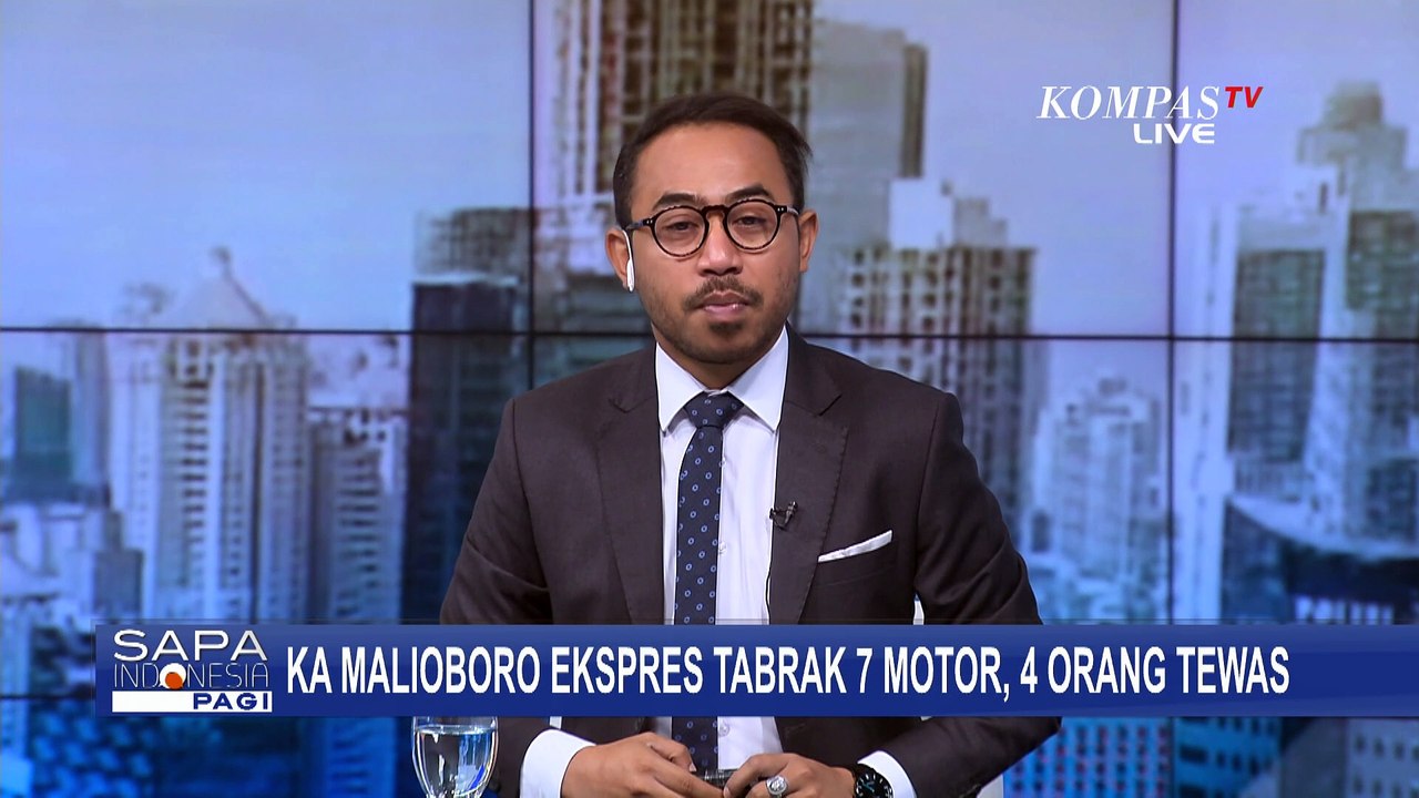 Update! Penanganan Korban-Proses Hukum Kasus Kecelakaan Kereta Api Malioboro Ekspres Tabrak 7 Motor