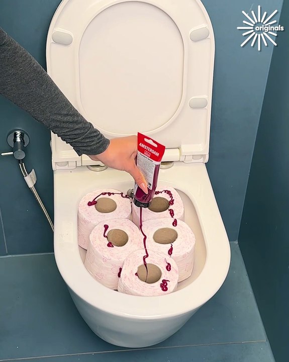 You’ll never see your toilet the same 🌟🚽