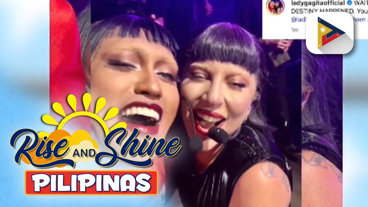 TALK BIZ | Lady Gagita at Lady Gaga, nag-meet na sa Singapore