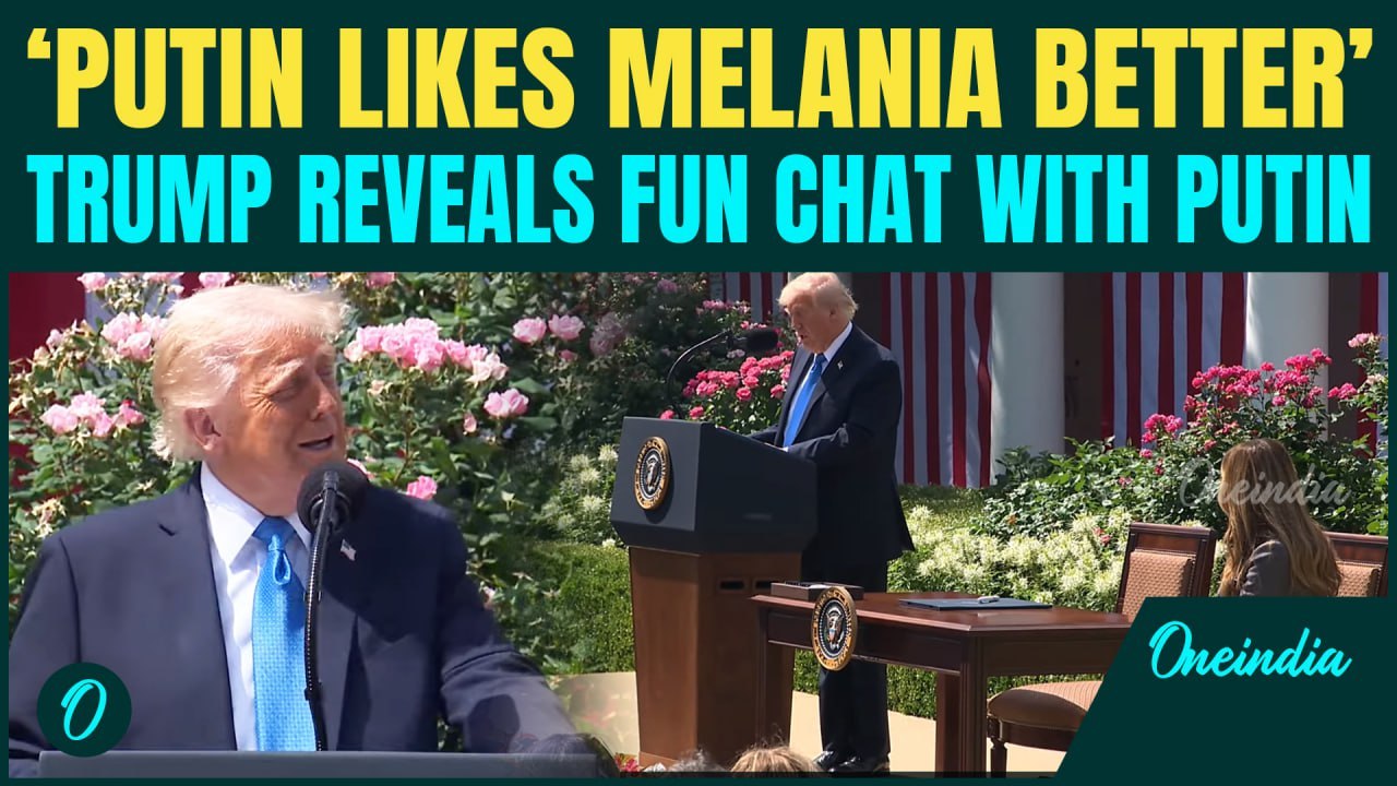 Trump Reveals Hilarious Banter With Putin Over Melania | Says ‘Putin Likes Melania More Than Me’