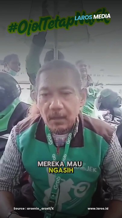 Ribuan OJOL Demo Tuntut Kejelasan Regulasi, Beberapa Diantaranya Tetap Narik Demi Keluarga