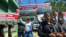 Manifestantes exigen apertura del teleférico de Puerto Plata