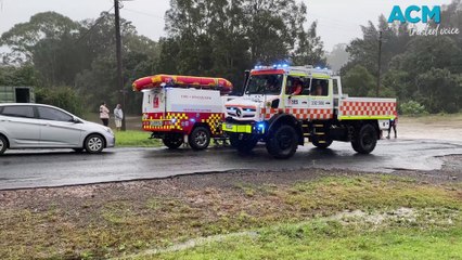 Car retrieved from floodwaters waters in Tinonee NSW, May 20, 2025