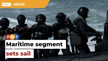 Maritime segment rehearsal sets sail at LIMA 2025