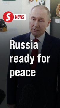 Putin agrees with Trump to work with Ukraine on memorandum on possible peace accord