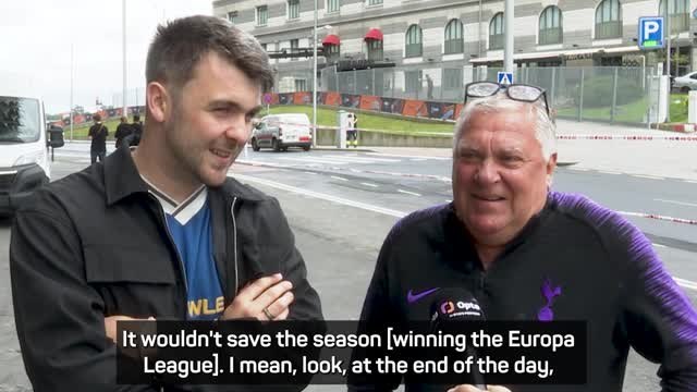 'Our seasons have been terrible' - Spurs and United fans prepare for the Europa League final
