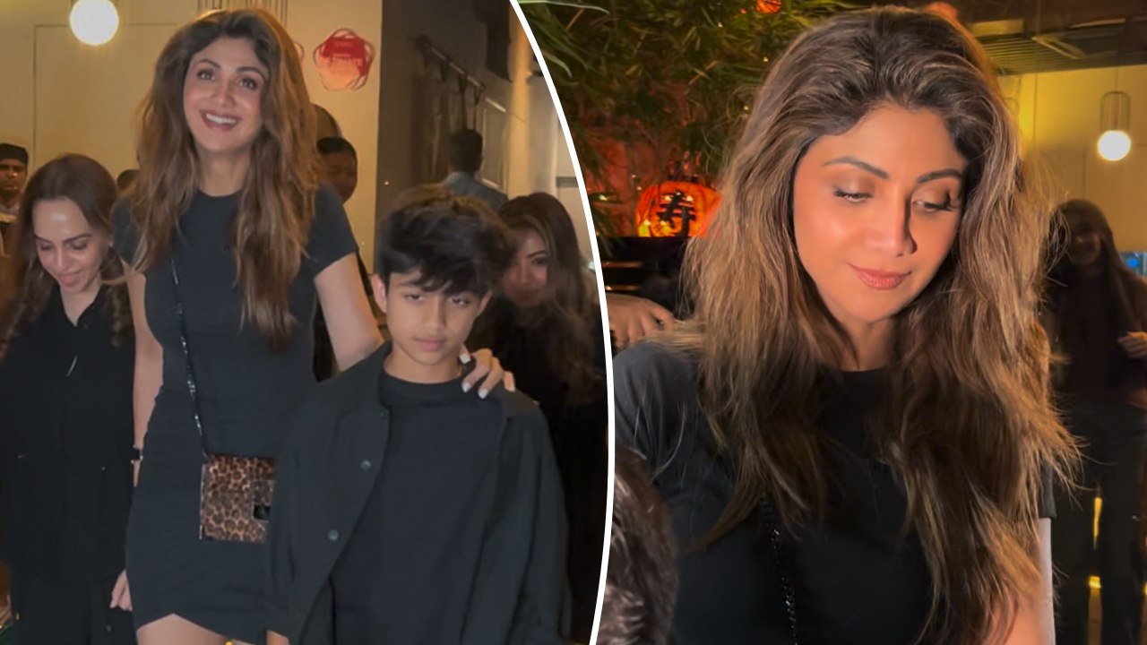 Shilpa Shetty Clicked With Friends & Family After Her Dinner Date In Bandra