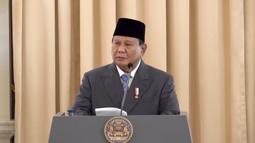 Prabowo Dorong Thailand–Indonesia Perkuat Aliansi Energi dan Ketahanan Pangan