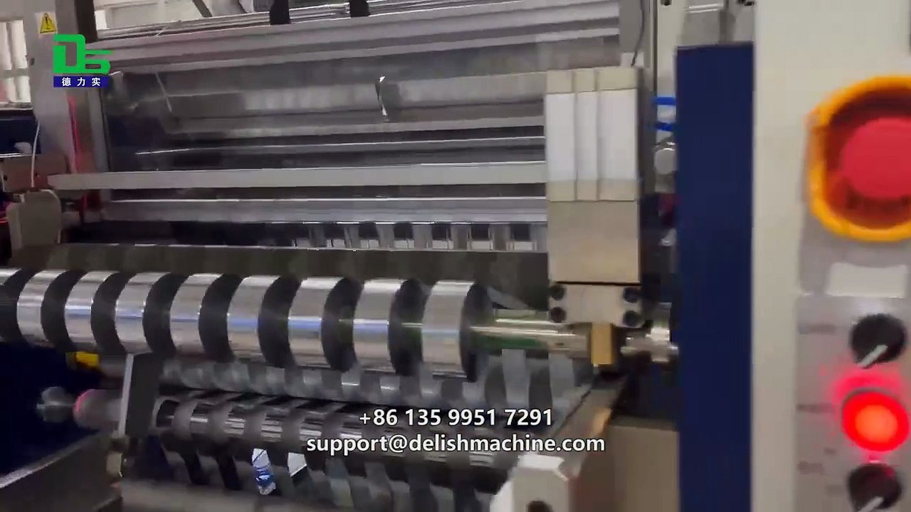 DELISH aluminium foil slitting machine flexibly adapts to needs