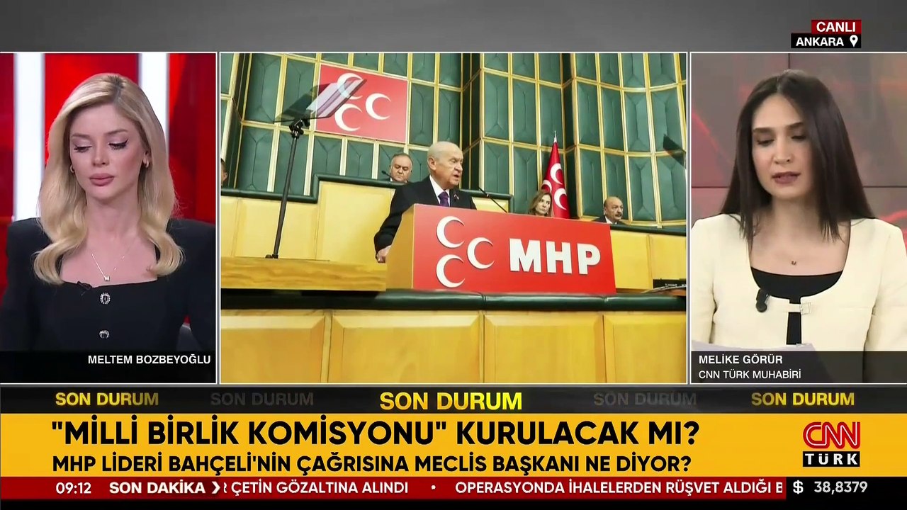 "Milli Birlik Komisyonu" kurulacak mı? Bahçeli'nin çağrısına Meclis Başkanı ne diyor?